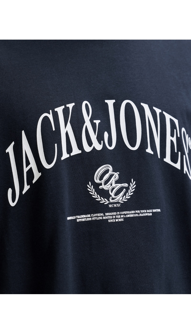 T-Shirt Logo Sky Captain JORFREDERIKSBERG Jack&Jones - 3 | TOPOS